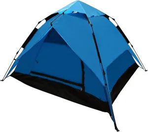 Tent Automatic Pop Up Camping Tent 4 Person with Sunscreen Coating 4 Season Instant Tent for Outdoor Outdoor