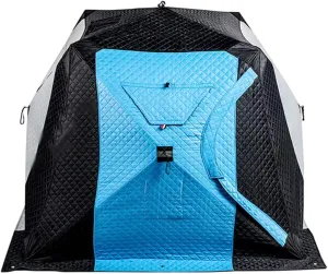 Tent for Camping Pressure Instant Open Camping Tent Silver Coated Fabric Tents Windproof Rainproof for Family Outdoor Hiking 4 Person Large Space for Picnic Outdoors