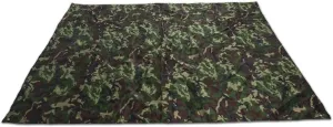 Tent Tarp, Nylon Fabric Camouflage Lightweight Portable Rainproof Tarp Shelter for Camping, Traveling, Fishing (3 * 2.9 Meters)