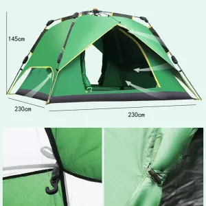 Tents For Camping 3 Person Tents for Camping, Instant Backpacking Quick Tent Easy Set Up, Portable 3 Person Trapezoid Tent for Hiking & Mountain Outdoor Cabin Tent with Instant Setup Cabin Tent