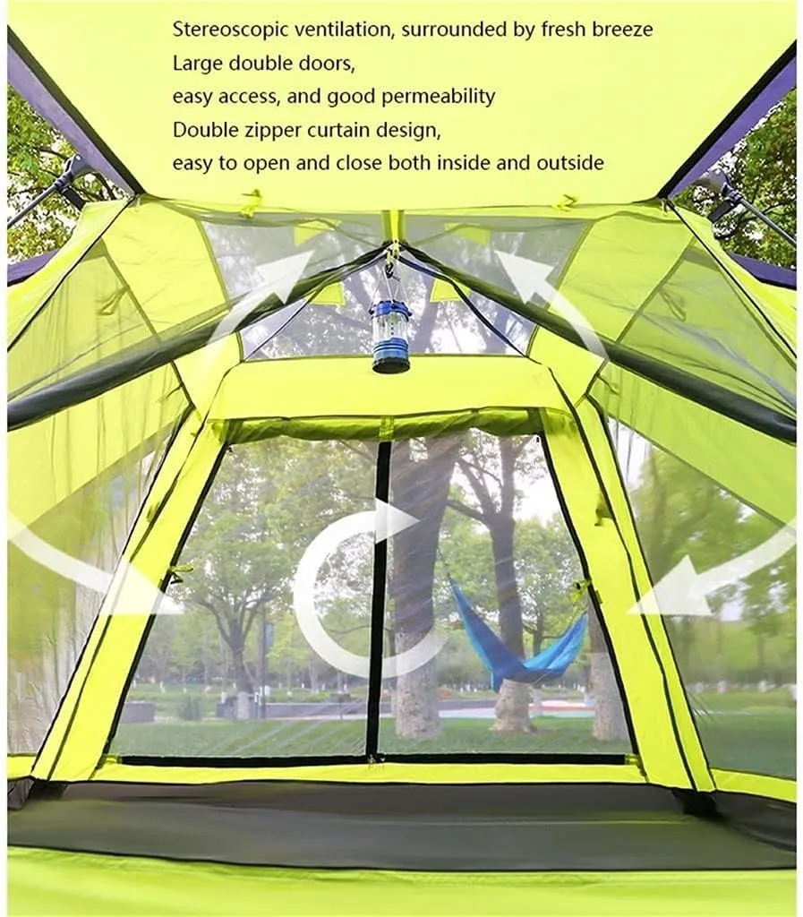 Tents for Camping Beach Tents Automatic Quick Opening Tent Foldable Camping Tent Waterproof Anti UV Sun Shade Tent 3-4 Person Outdoor Tent Family Tents for Camping Hiking Traveling