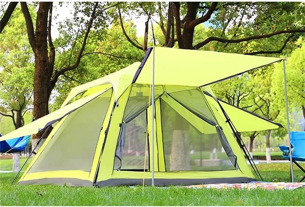 Tents for Camping Beach Tents Automatic Quick Opening Tent Foldable Camping Tent Waterproof Anti UV Sun Shade Tent 3-4 Person Outdoor Tent Family Tents for Camping Hiking Traveling