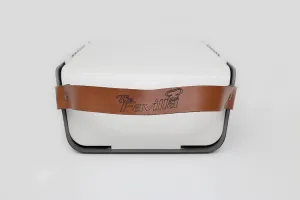 The Favill - Fumo L - Cooking Surface - Outdoor for Camping - Outdoor Portable Charcoal Grill Barbecue - Fire Camp Grill (White)
