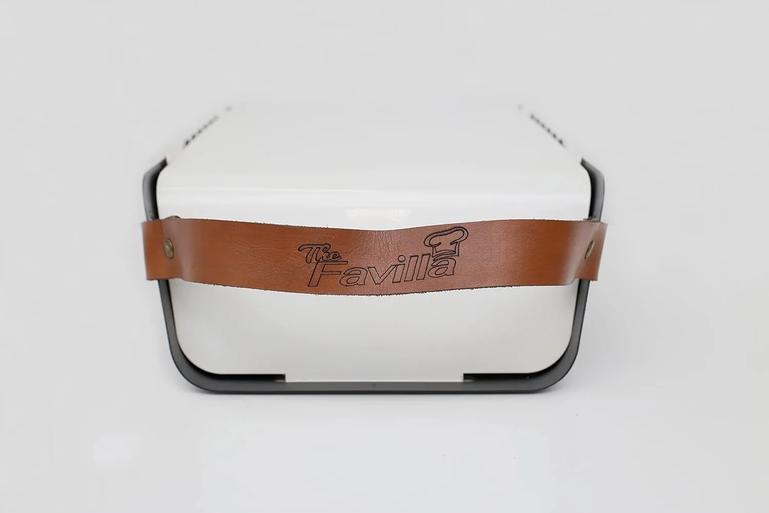 The Favill - Fumo L - Cooking Surface - Outdoor for Camping - Outdoor Portable Charcoal Grill Barbecue - Fire Camp Grill (White)