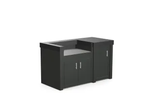 The James - 62" Outdoor Kitchen Island - Custom Design Ref: BG3CV7