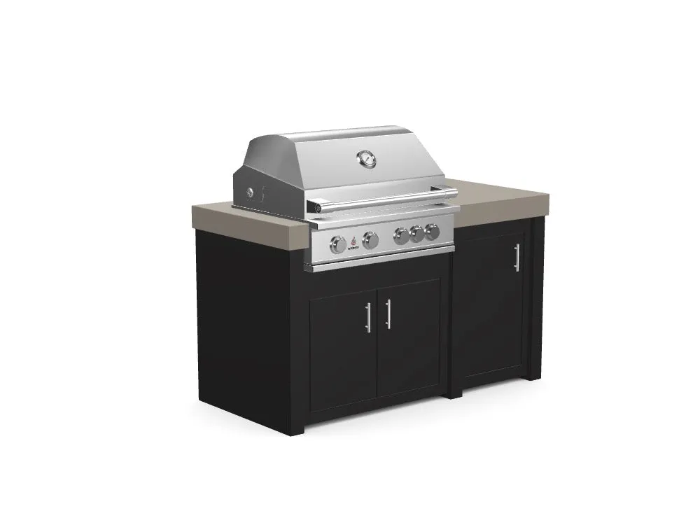 The James - 62" Outdoor Kitchen Island - Custom Design Ref: NYT754
