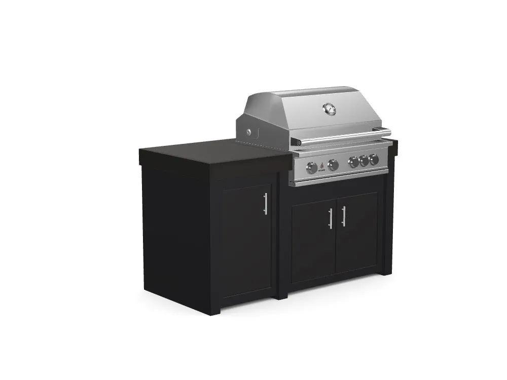 The James - 62" Outdoor Kitchen Island - Custom Design Ref: ODSQIM