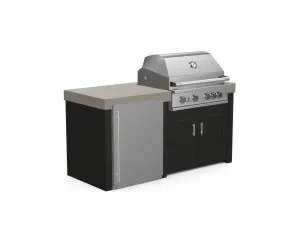 The Morris - 71" Outdoor Kitchen Island - Custom Design Ref: 5B7KC9