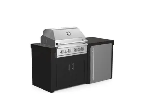 The Morris - 71" Outdoor Kitchen Island - Custom Design Ref: GH0R49