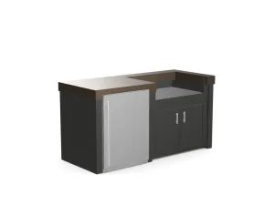 The Morris - 71" Outdoor Kitchen Island - Custom Design Ref: LCNCVP