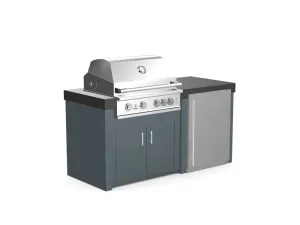 The Morris - 71" Outdoor Kitchen Island - Custom Design Ref: NT5FM9