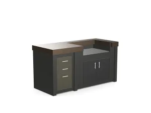 The Morris - 71" Outdoor Kitchen Island - Custom Design Ref: RSZHC4