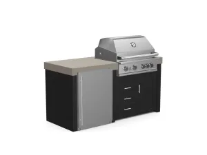 The Morris - 71" Outdoor Kitchen Island - Custom Design Ref: WSQKTQ