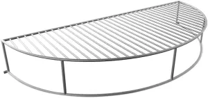 The Original 'Upper Deck' Stainless Steel Grilling Warming Smoking Rack Charcoal Grill Grate- For Use with 22 Inch Kettle Grills- Charcoal Grilling Accessories and Grill Tools Grill Rack