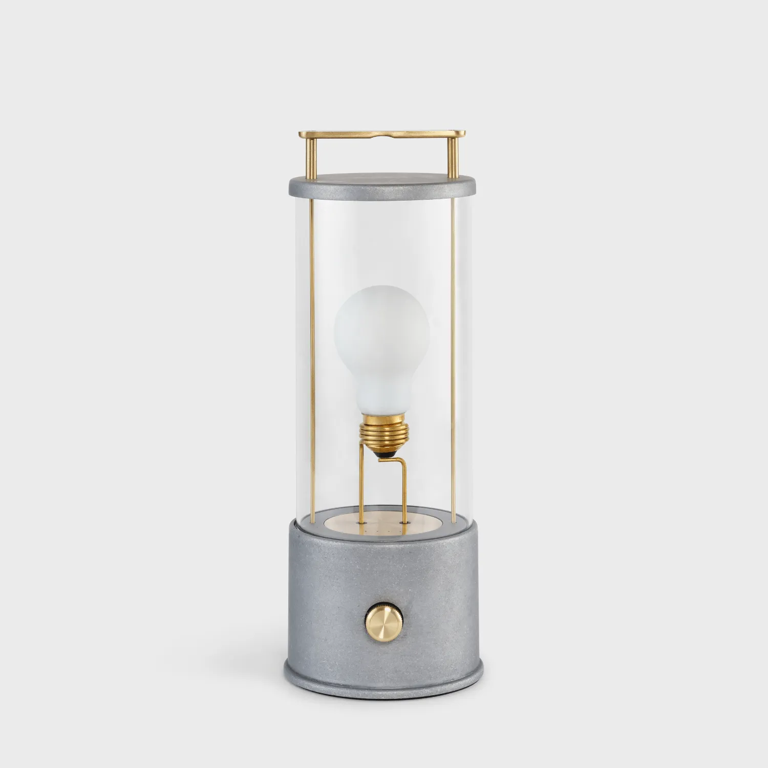 The Rugged Muse Portable Lamp in Raw Aluminium