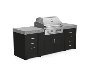 The Sullivan - 92" Outdoor Kitchen Island - Custom Design Ref: 0HHQYN