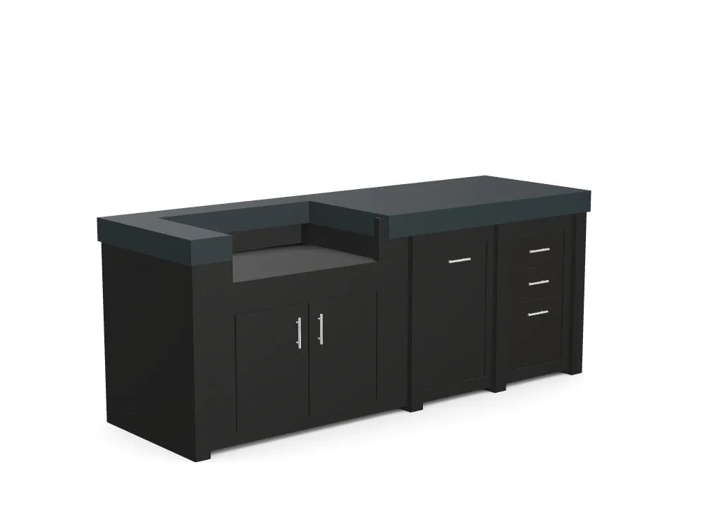 The Sullivan - 92" Outdoor Kitchen Island - Custom Design Ref: EPYD0I