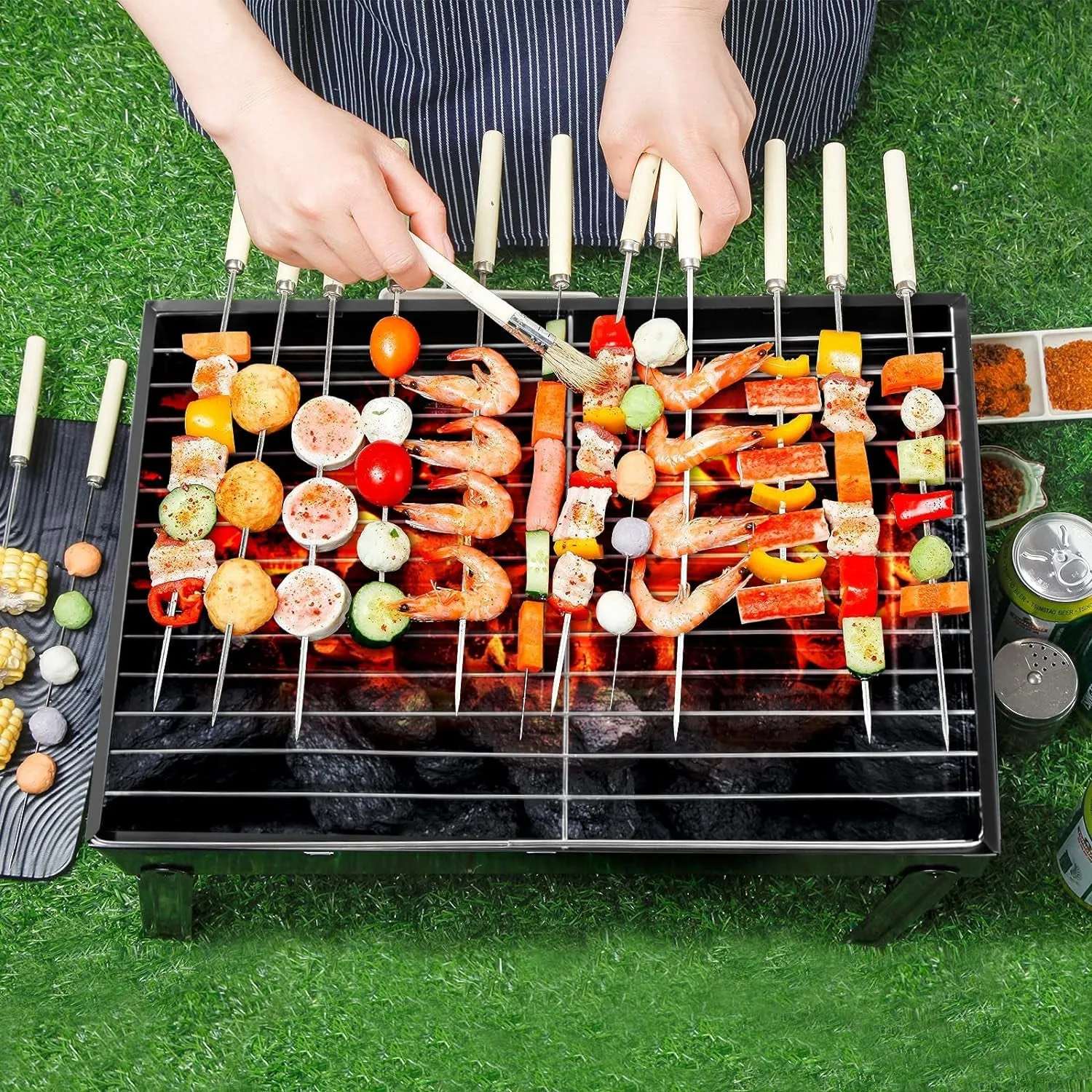 The Ultimate Hitchhiker’s Guide to Grilling: Your Portable BBQ Buddy for Smoky Shenanigans at Picnics, Campsites, and Tailgate Toga Parties!