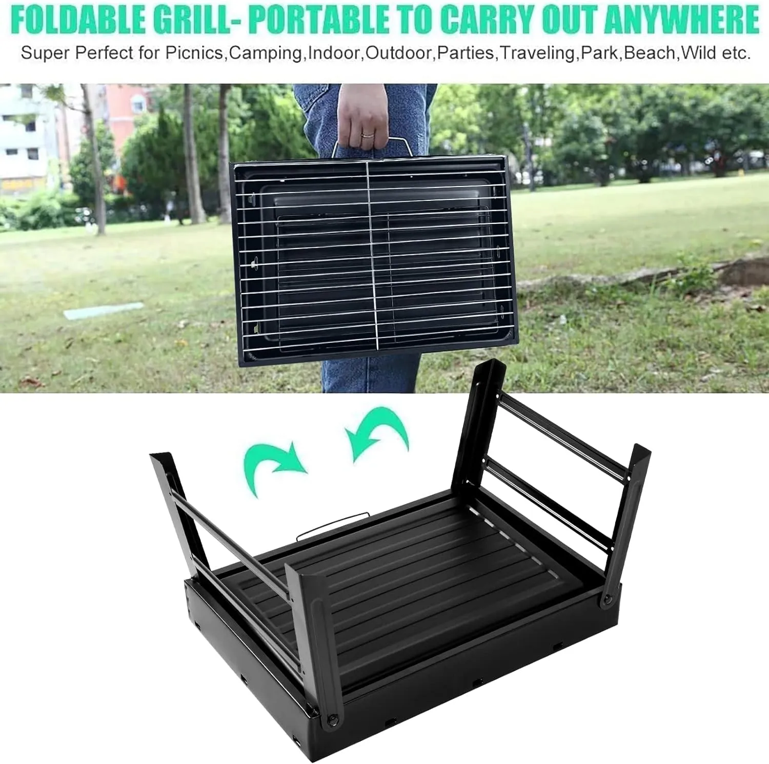 The Ultimate Hitchhiker’s Guide to Grilling: Your Portable BBQ Buddy for Smoky Shenanigans at Picnics, Campsites, and Tailgate Toga Parties!