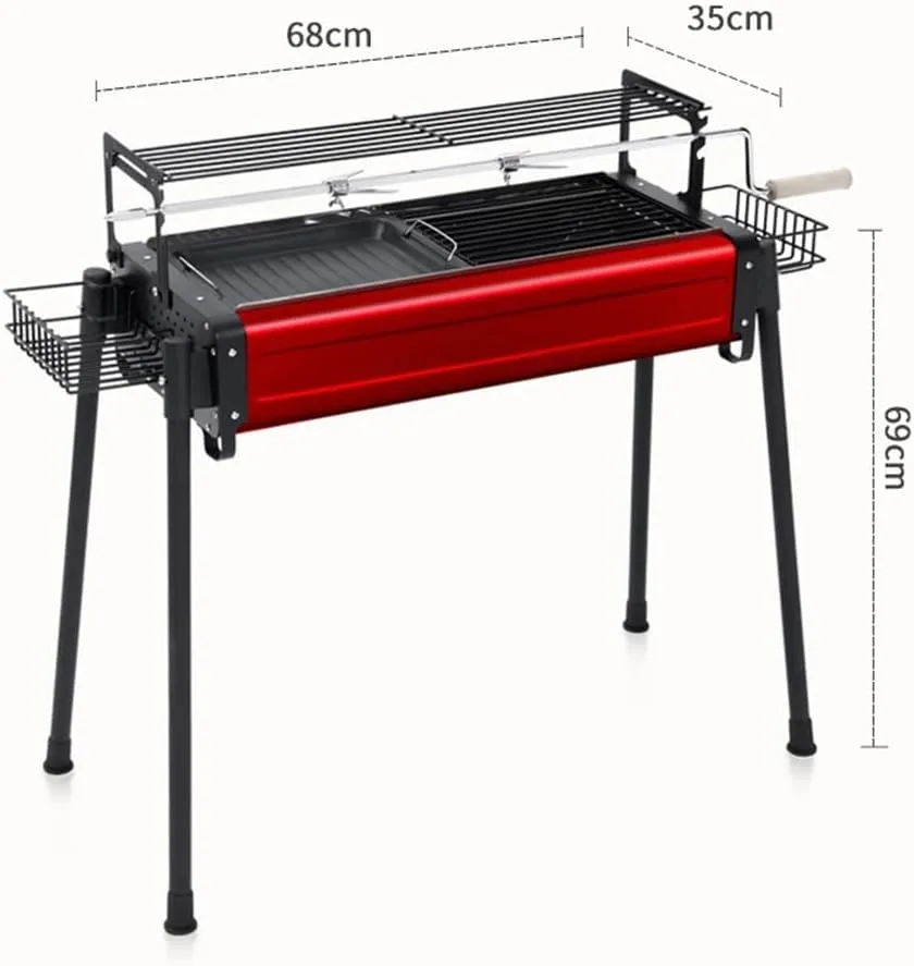 Thickened Outdoor Barbecue Stove Home Charcoal Barbecue Rack Outdoor Tools Outdoor Carbon Grill