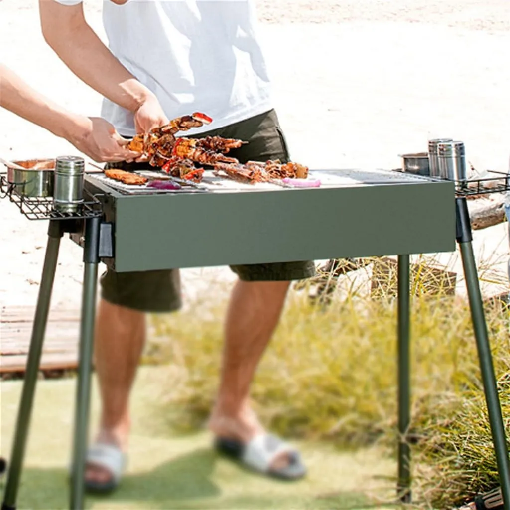 Thickened Outdoor Barbecue Stove Home Charcoal Barbecue Rack Outdoor Tools Outdoor Carbon Grill