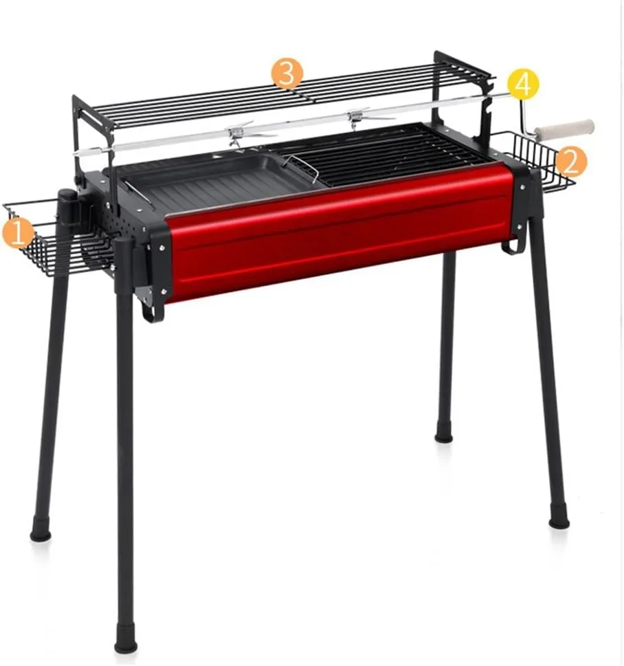 Thickened Outdoor Barbecue Stove Home Charcoal Barbecue Rack Outdoor Tools Outdoor Carbon Grill