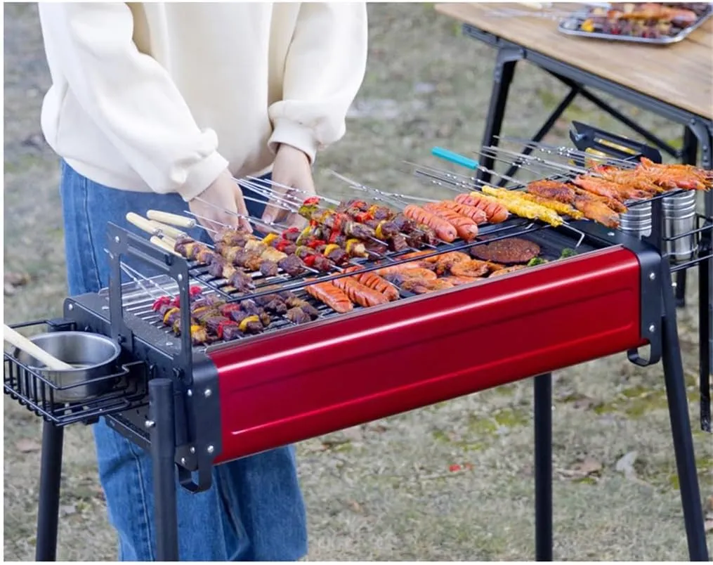 Thickened Outdoor Barbecue Stove Home Charcoal Barbecue Rack Outdoor Tools Outdoor Carbon Grill