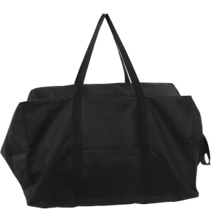 Topyond BBQ Tools Storage Bag, Waterproof BBQ Storage Tote Duffel Bag, Oxford Material Outdoor Camping Tool Bag, Double Zipper BBQ Storage Bag, 29.1 X 22.4 X 16.9 Inches, Black