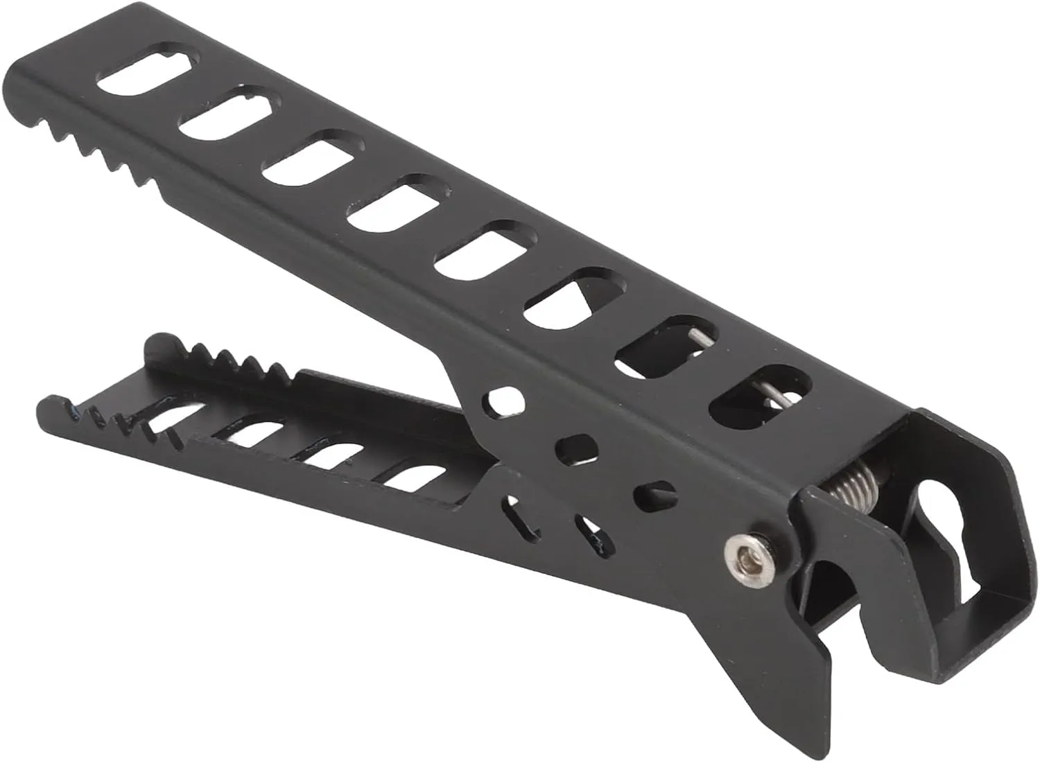 Topyond Hot Plate Gripper Clips, Hot Pot Pan Bowl Gripper Clips, Aluminum Alloy, Anti Scalding Hot Bowls Retriever Tongs for Outdoor Camping(Black), Camping Essentials