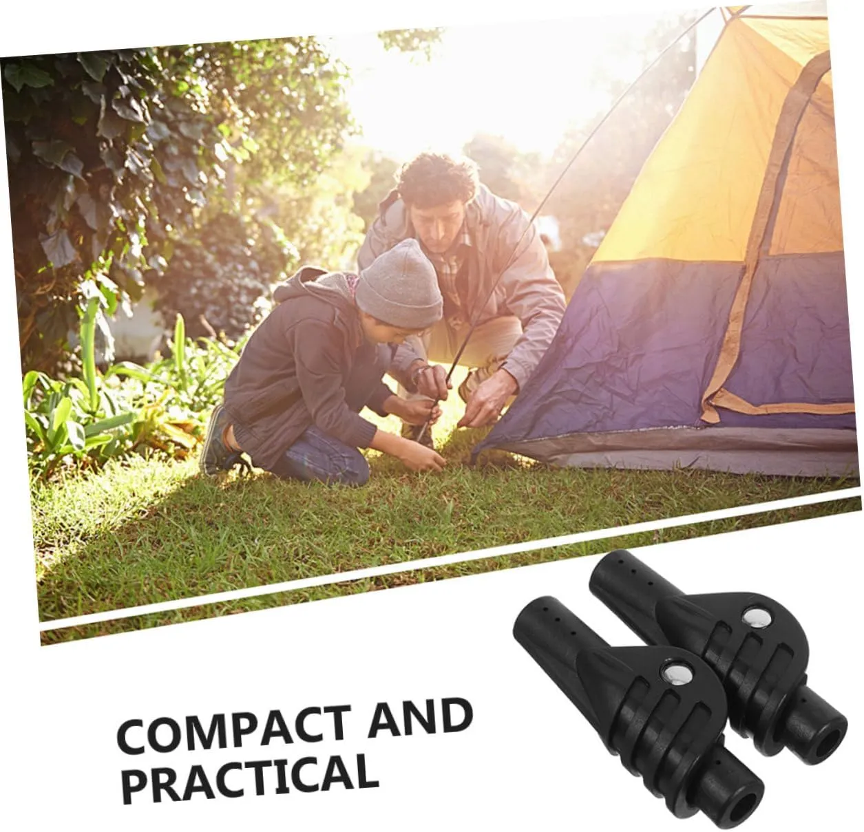 Totority Outdoor Tent Accessories Tent Support Rod Adapter Tent Re Connectors Tent Support Connector Tent Support