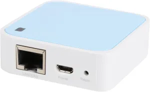 TP-Link N300 Wireless Portable Nano Travel Router(TL-WR802N) - WiFi Bridge/Range Extender/Access Point/Client Modes, Mobile in Pocket