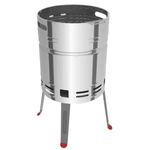 Tramontina Stainless Steel Charcoal Grill with Enameled Steel