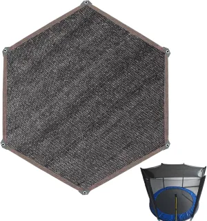Trampoline Sun Shade Cover | Outdoors Trampoline Cover Sunshade,Waterproof Foldable Tear Resistant Tent for Outdoors Sports Patio Backyard