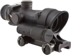 Trijicon TA02-C-100431 ACOG 4x32 LED Battery Illuminated Red Crosshair 300 Blackout Ballistic Reticle with TA51 Mount
