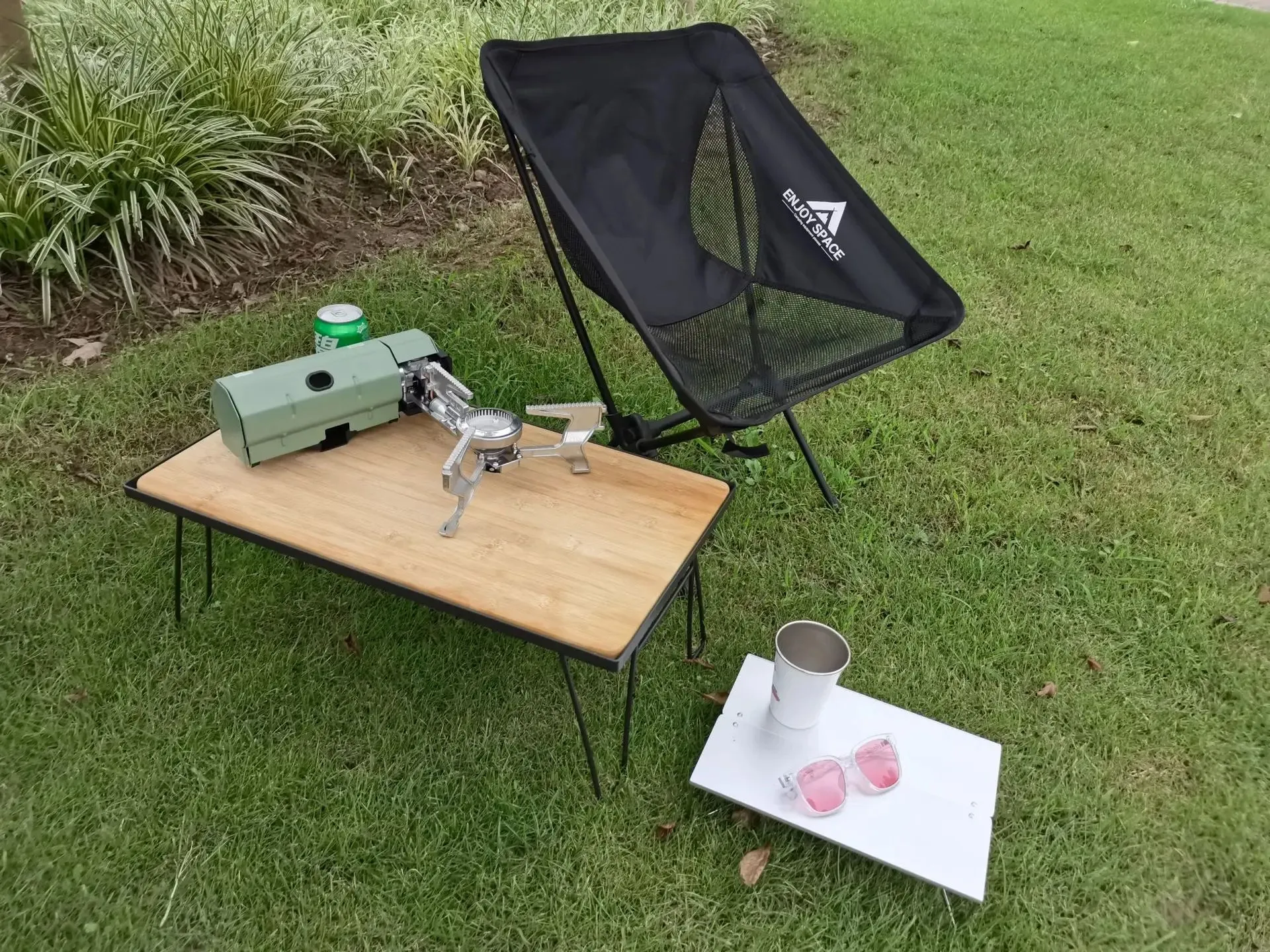 Ultralight Mini Outdoor Table Foldable Aluminum Alloy Camping Table for Travel Picnic Barbecue Lightweight Camping Furniture