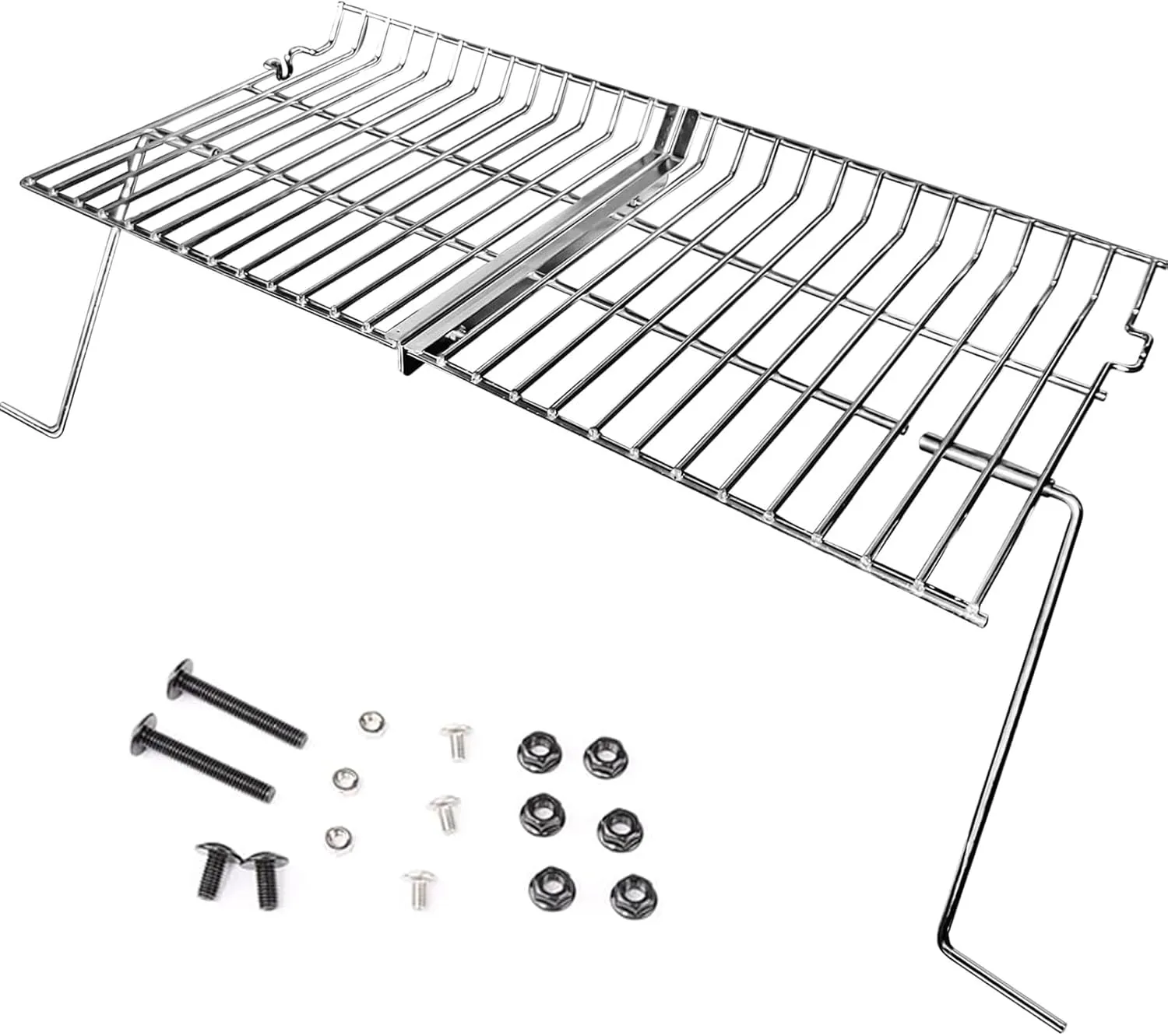 Uniflasy Grill Warming Rack for Char Griller 5050, 5650, 3001, 2223, 5072, 2823, 3030 Grills, Grill Warming Grate for Chargriller 5050 5650 Gas & Charcoal Grill