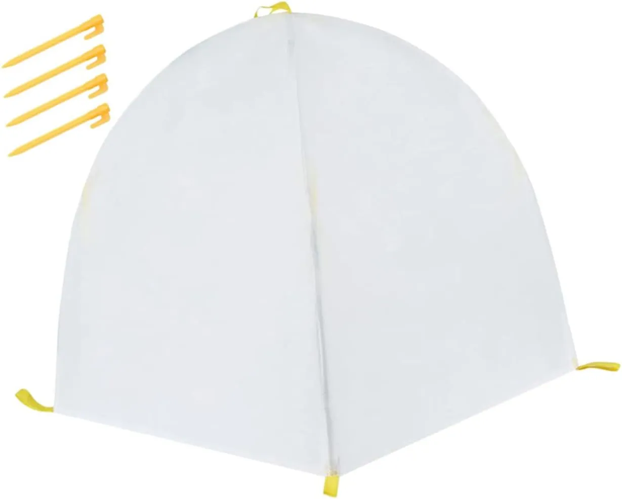 VANZACK Winter Plant Tent Winter Shrubs Tent Protective Cover Freeze Protection Bag Plant Frost Cover for