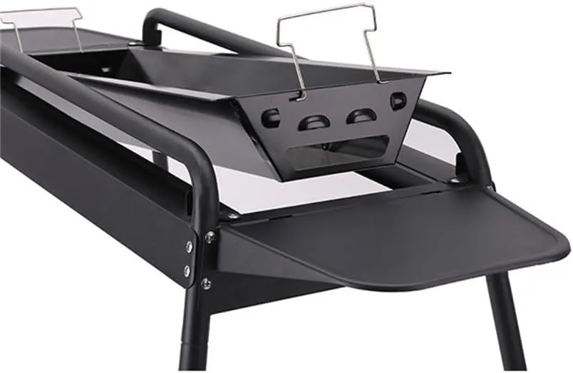 Vertical Spray Molded Barbecue Stove Foldable Family Gathering Barbecue Rack Courtyard Barbecue Rack