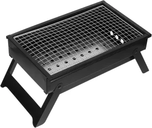 VICASKY Portable Bbq Grill for Camping Easy Folding Travel Grill Compact Stainless Steel Outdoor Cooking