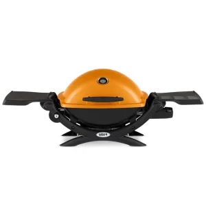 Weber Grills Q 1200 Gas Grill Lp Orange
