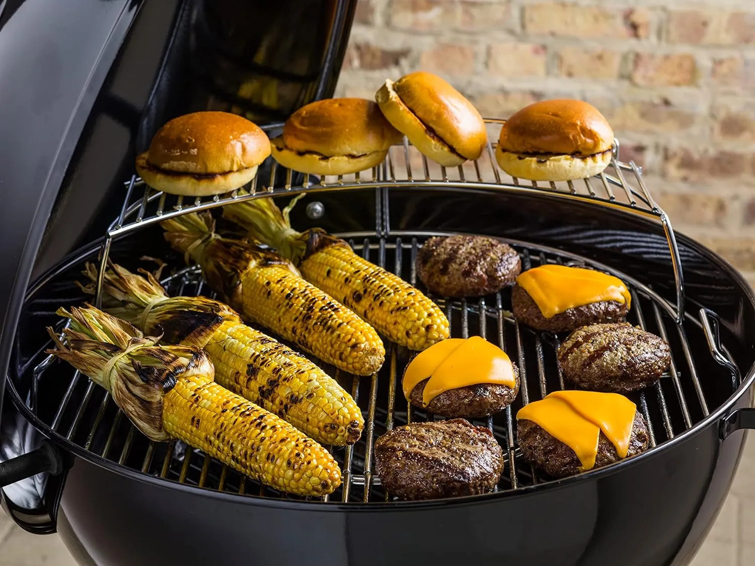 Weber Master-Touch 22" Charcoal Grill, Slate Blue