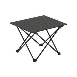 Weisshorn Portable Roll-Up Camping Table with Carry Bag