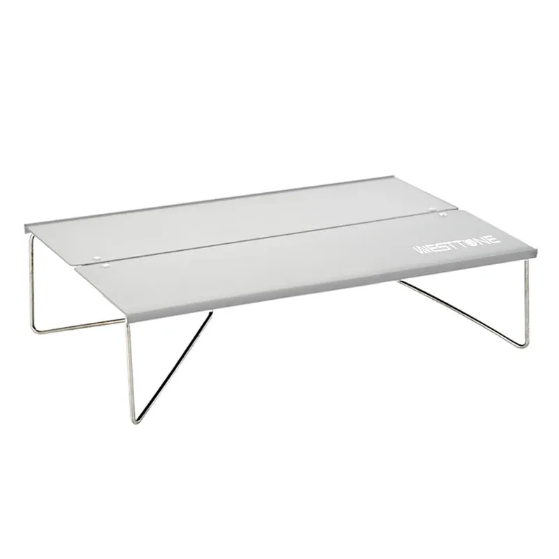 WEST TUNE Pop-Up Outdoor Mini Portable Folding Table for Camping