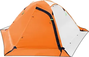 Winter Camping Tent - Lightweight & Waterproof Backpacking Tent, 2 Person 4 Season Tent for Snow and Cold Weather, Double Layer 2 1 Man Tent for Outdoor Camping, Backpacking, Hiking