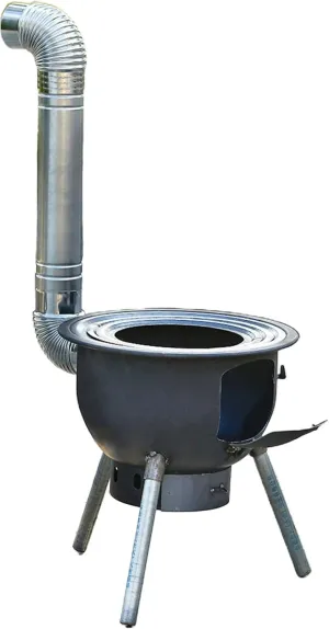 Wood Burning Stove, Outdoor Wood Stove, Wood Cook Stove, Powerful Efficient Wood Burning, 2 to 3 People, Home, Outdoor Picnic Camping,Travel, Heating,Emergency