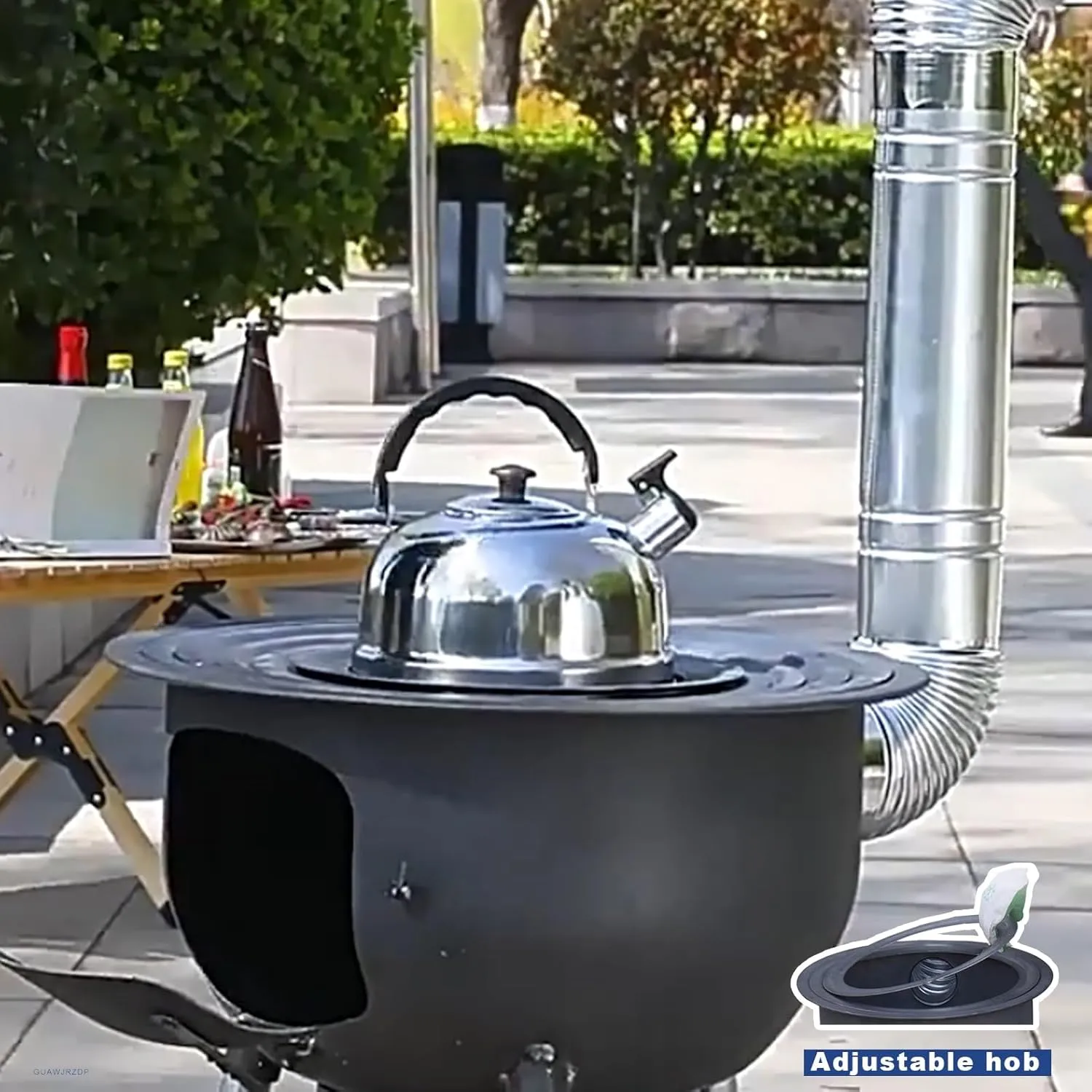 Wood Burning Stove, Outdoor Wood Stove, Wood Cook Stove, Powerful Efficient Wood Burning, 2 to 3 People, Home, Outdoor Picnic Camping,Travel, Heating,Emergency