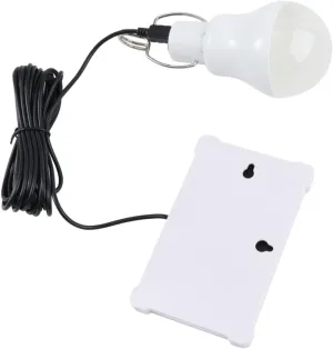 Yardwe Solar Tent Light Compact Led Camping Lamp Portable Night Lights for Outdoor Emergency On/Off Solar Powered