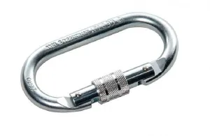 Zero Ox Screw Gate Oval Carabiner