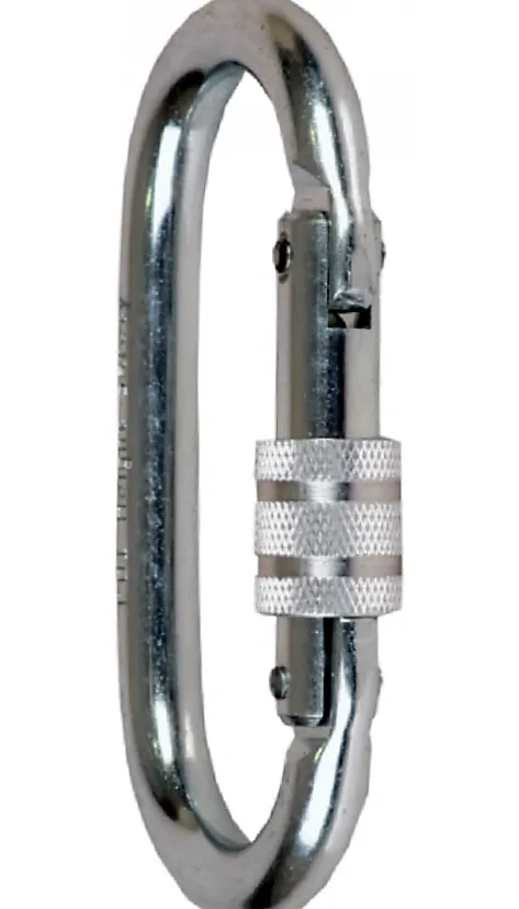 Zero Ox Screw Gate Oval Carabiner